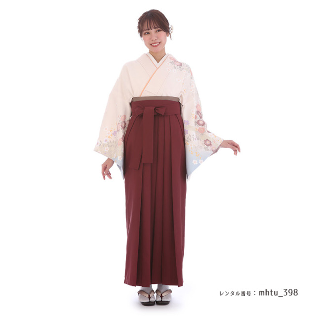 訪問着袴レンタル