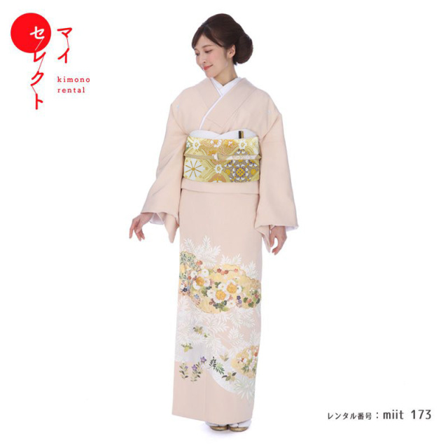 色留袖 　吉澤友禅　雲取り琳派百花園 / miit_173