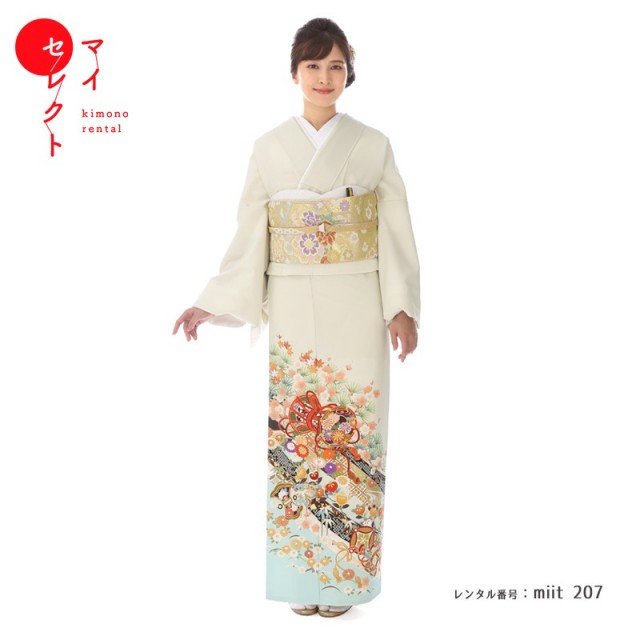 色留袖商品画像