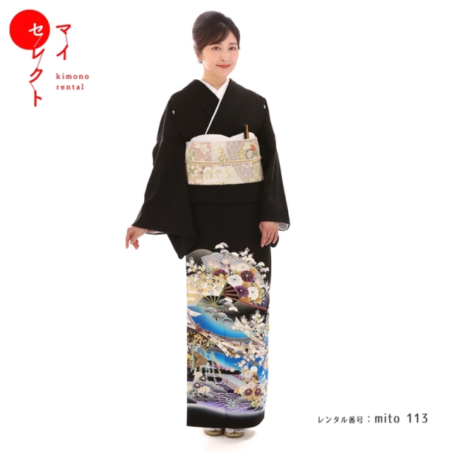 N-118　青に吉祥の舞／ mito_113
