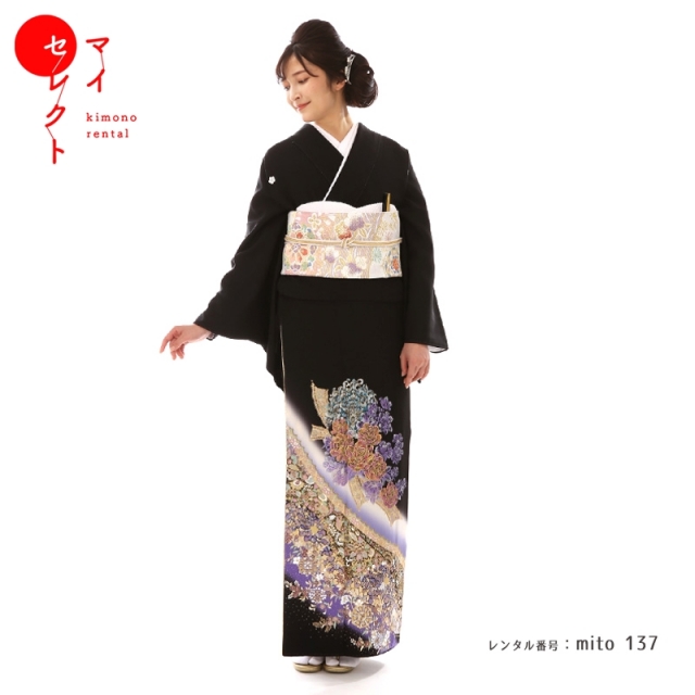 桂由美　神秘な花　パープル／ mito_137