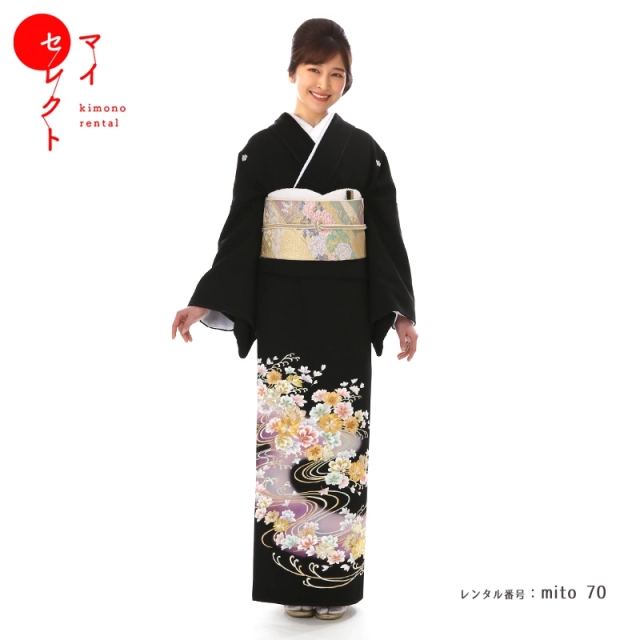 MR-2928　彩りの金彩刺繍花　ピンク／ mito_70