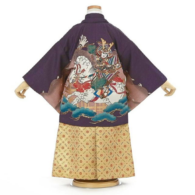 3歳男の子袴着物画像