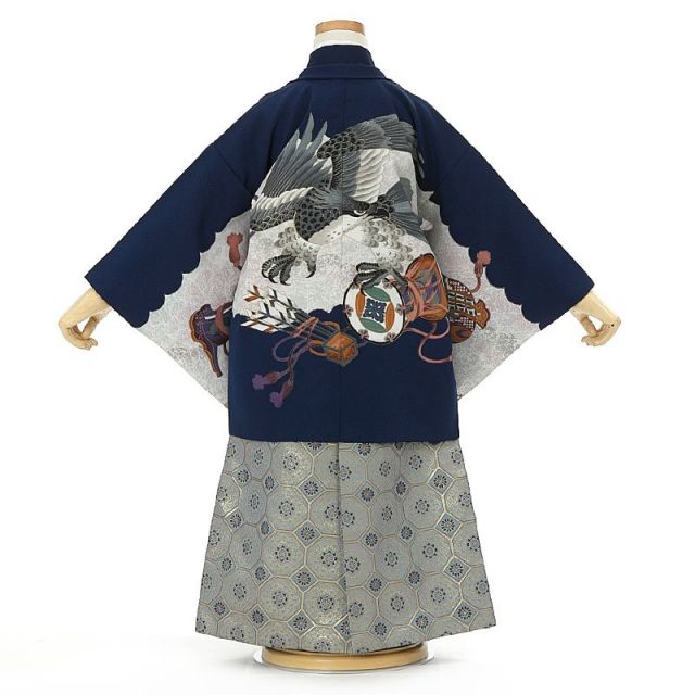 3歳男の子袴着物画像