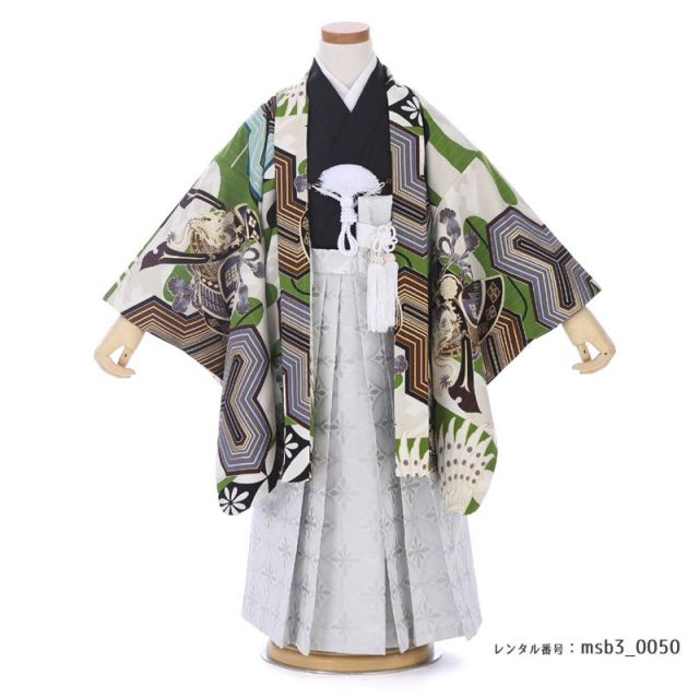 3歳男の子袴着物画像