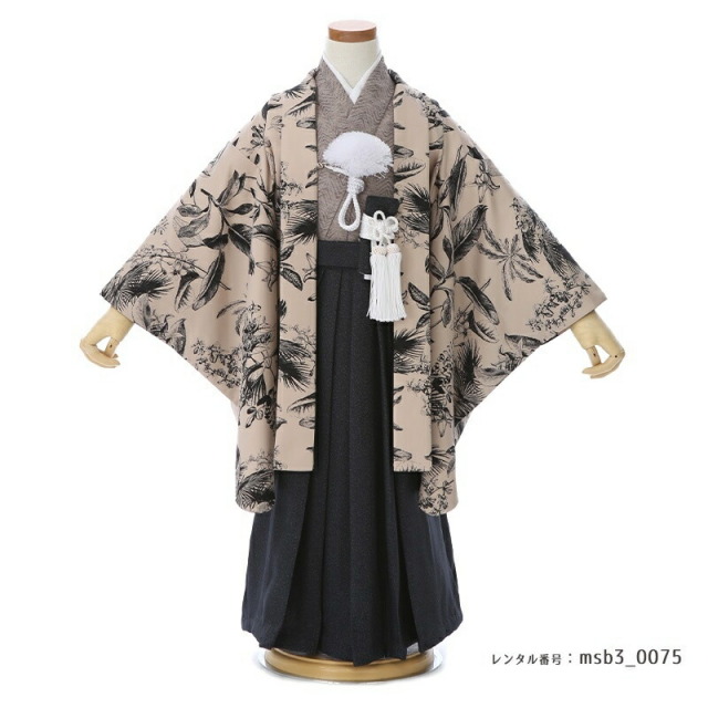 3歳男の子袴着物画像