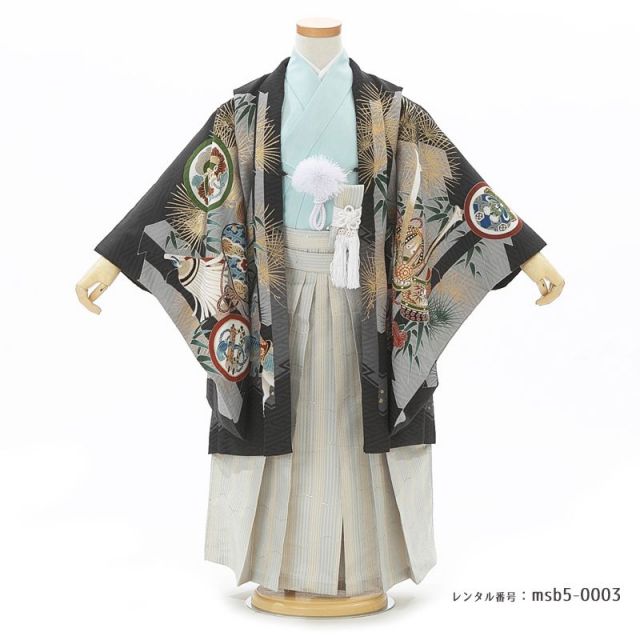 5歳男の子袴着物画像