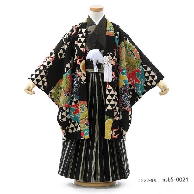 5歳男の子袴着物画像