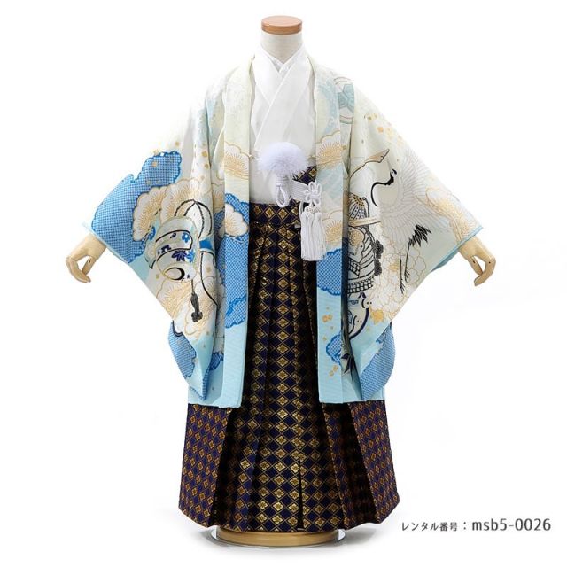 5歳男の子袴着物画像