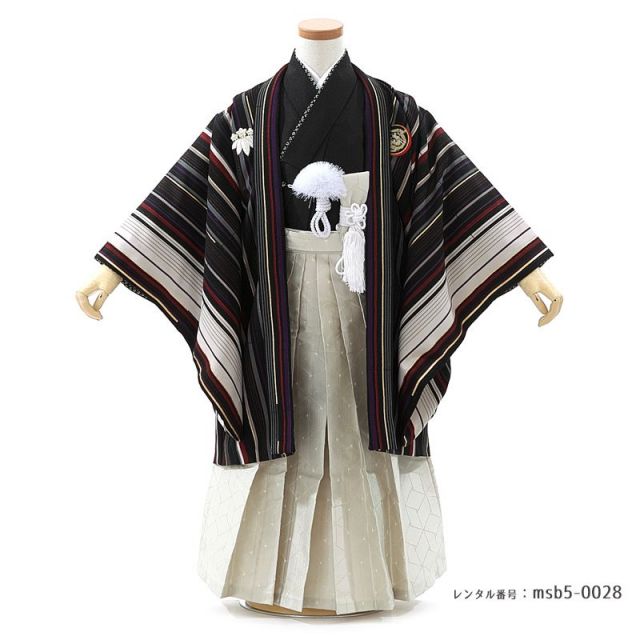 5歳男の子袴着物画像