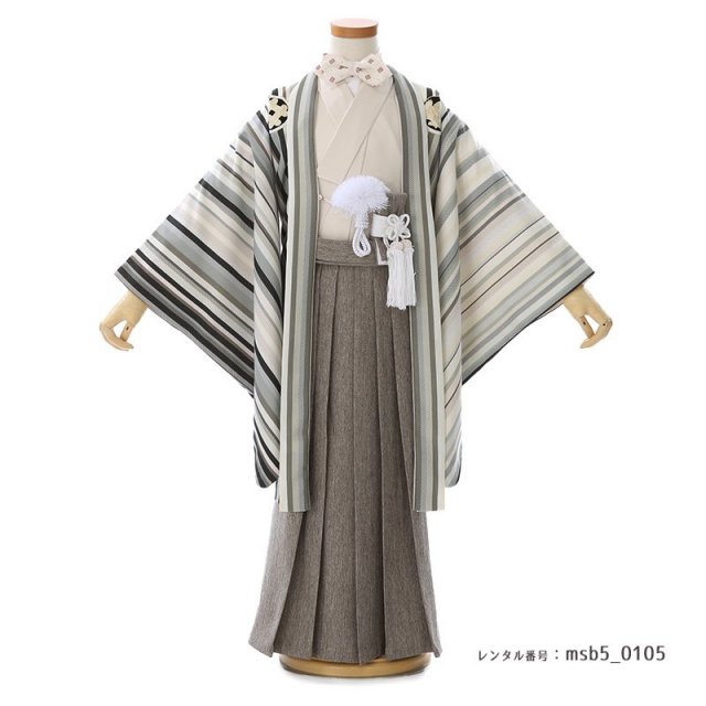 5歳男の子袴着物画像