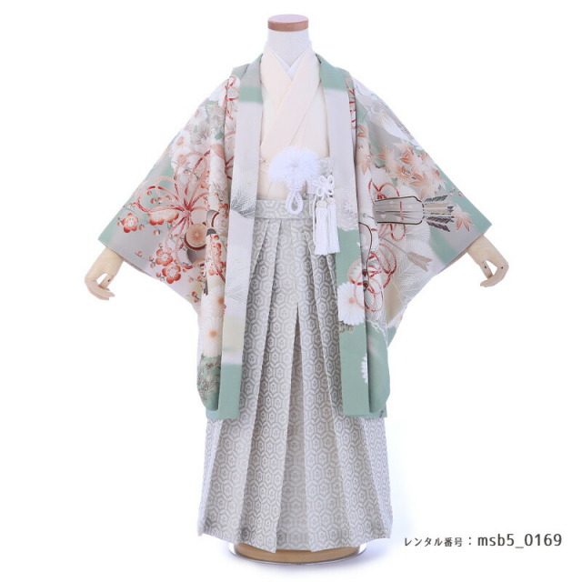 5歳男の子袴着物画像