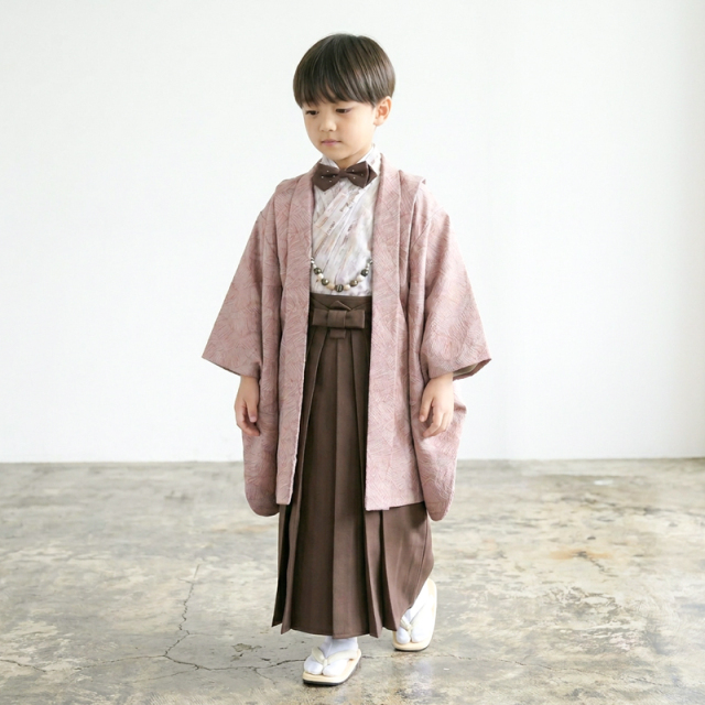 5歳男の子着物モデル画像