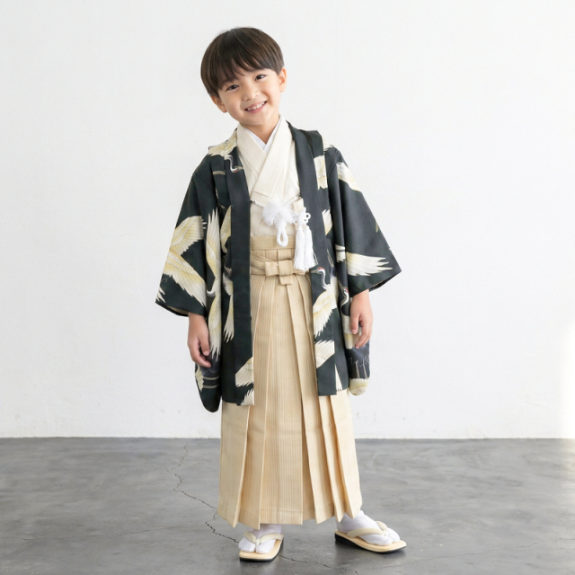 5歳男の子着物モデル画像