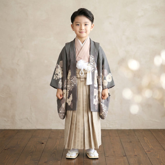 5歳男の子着物画像