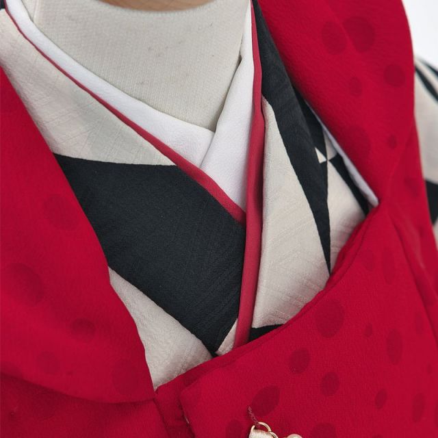 3歳女の子被布着物画像