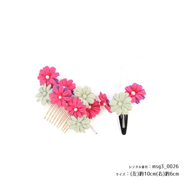 3歳女の子被布着物画像