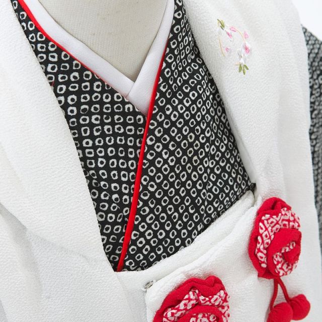 3歳女の子被布着物画像