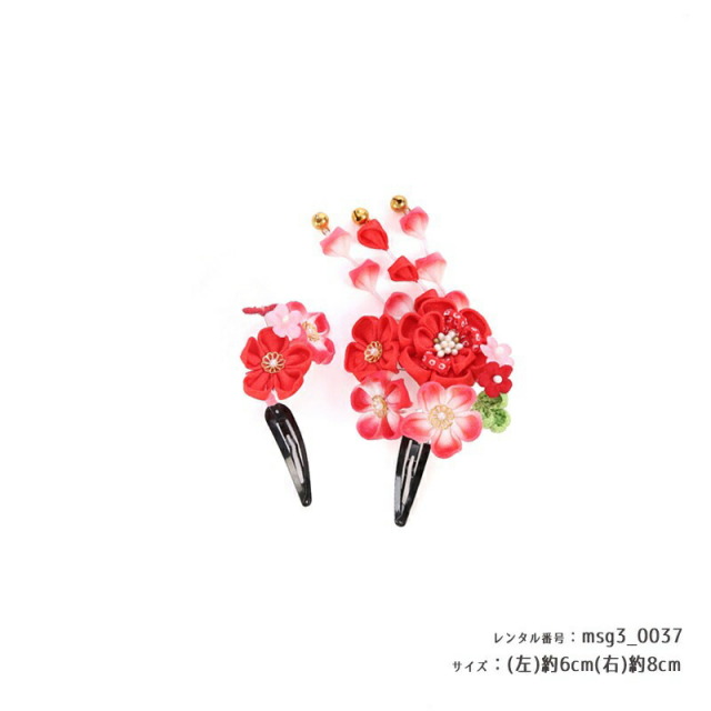 3歳女の子被布着物画像