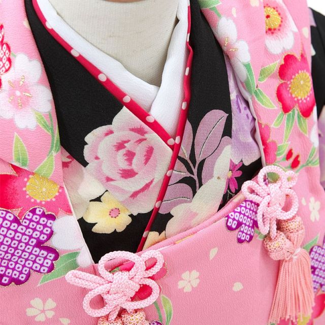 3歳女の子被布着物画像