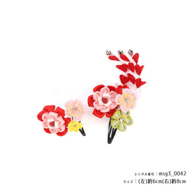 3歳女の子被布着物画像