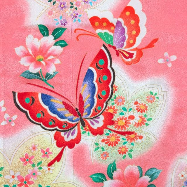 3歳女の子被布着物画像