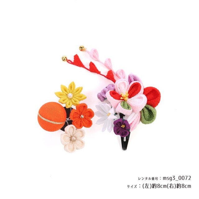 3歳女の子被布着物画像