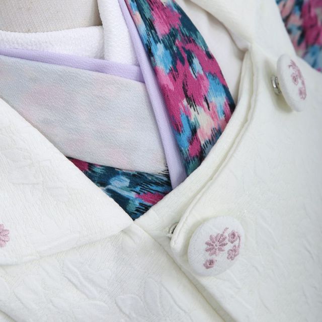 3歳女の子被布着物画像