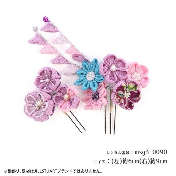 3歳女の子被布着物画像