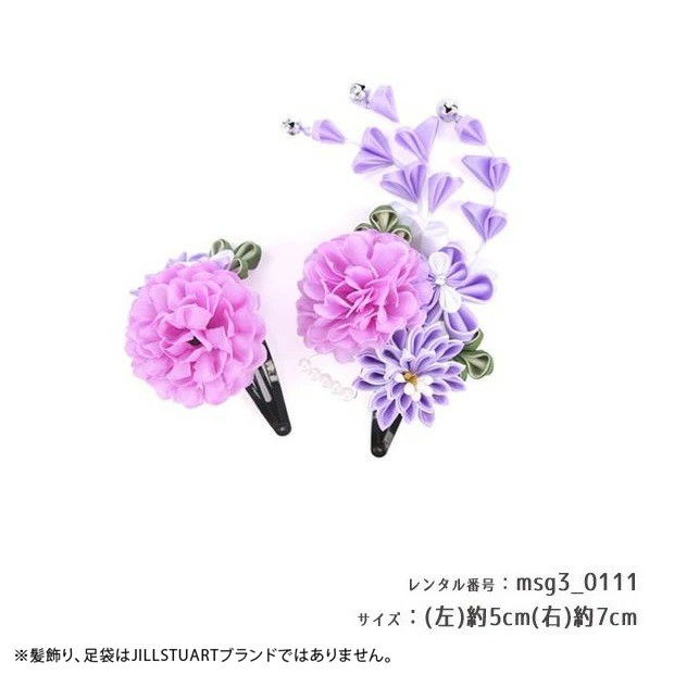 3歳女の子被布着物画像