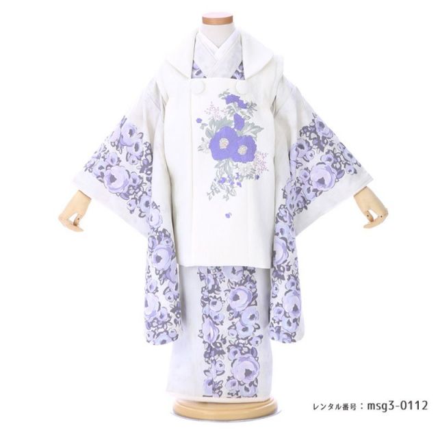 3歳女の子被布着物画像