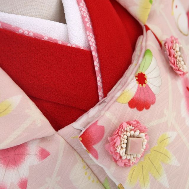 3歳女の子被布着物画像