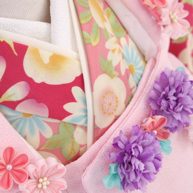 3歳女の子被布着物画像