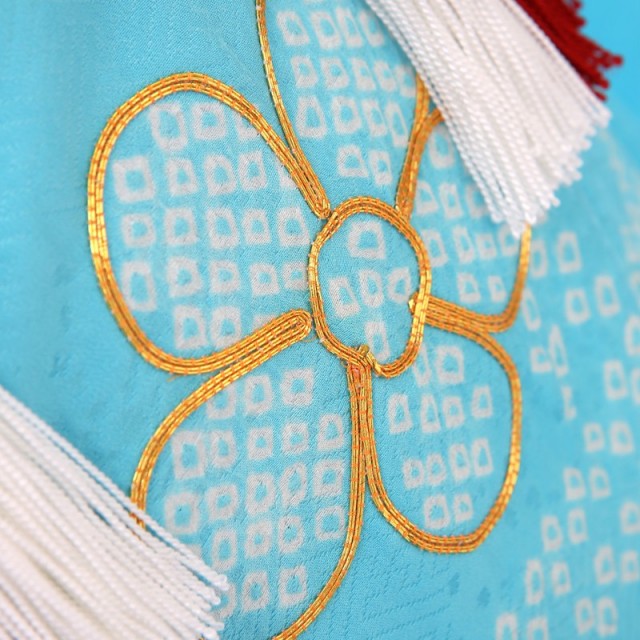 3歳女の子被布着物画像