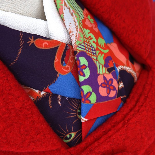 3歳女の子被布着物画像