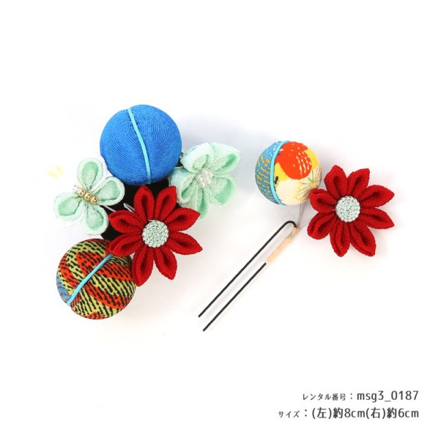 3歳女の子被布着物画像