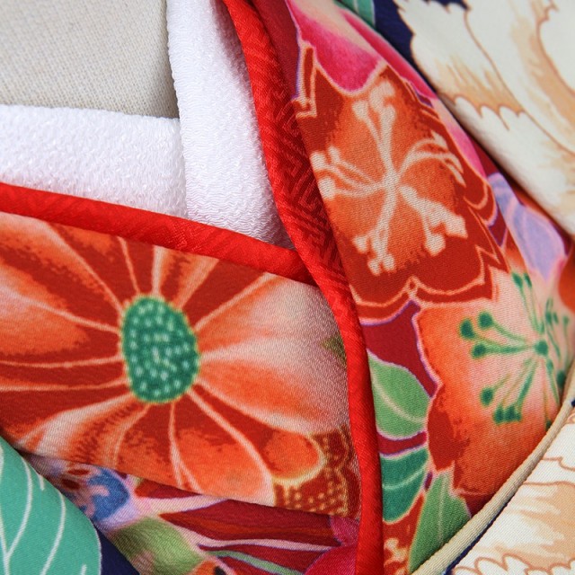 3歳女の子被布着物画像