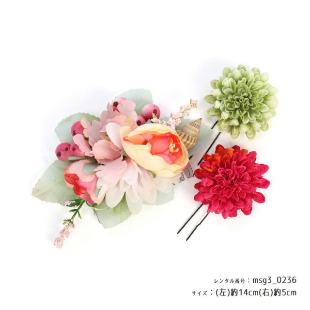 3歳女の子被布着物画像