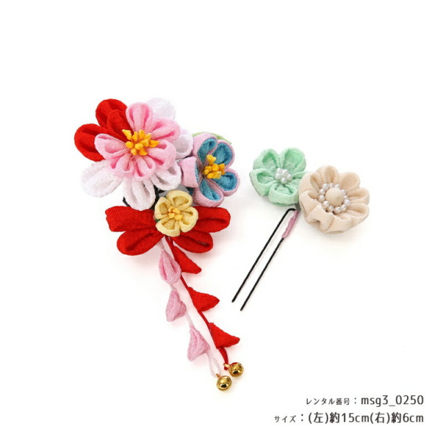 3歳女の子被布着物画像