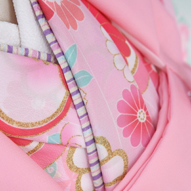 3歳女の子被布着物画像