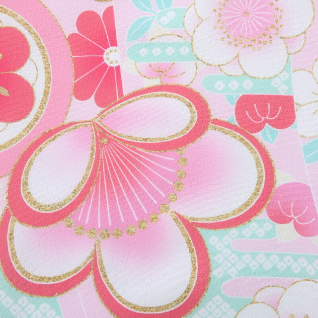 3歳女の子被布着物画像