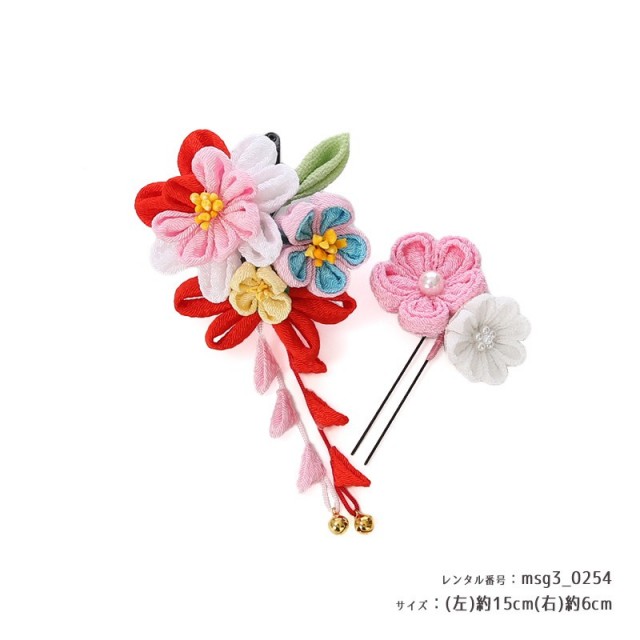 3歳女の子被布着物画像