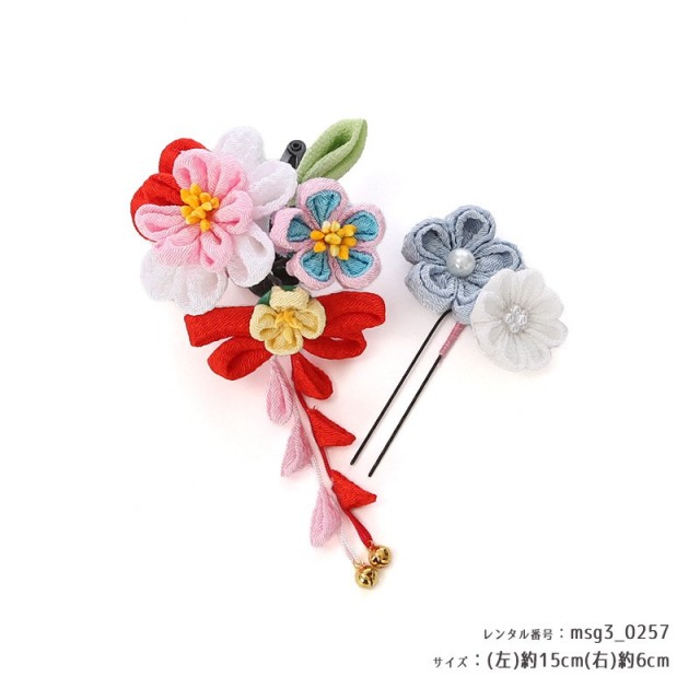 3歳女の子被布着物画像