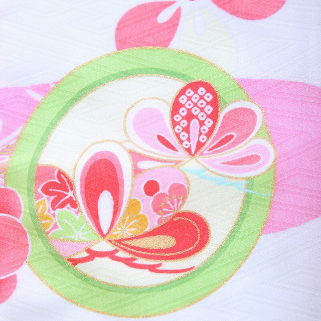 3歳女の子被布着物画像