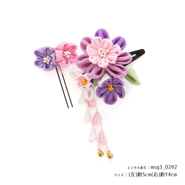 3歳女の子被布着物画像