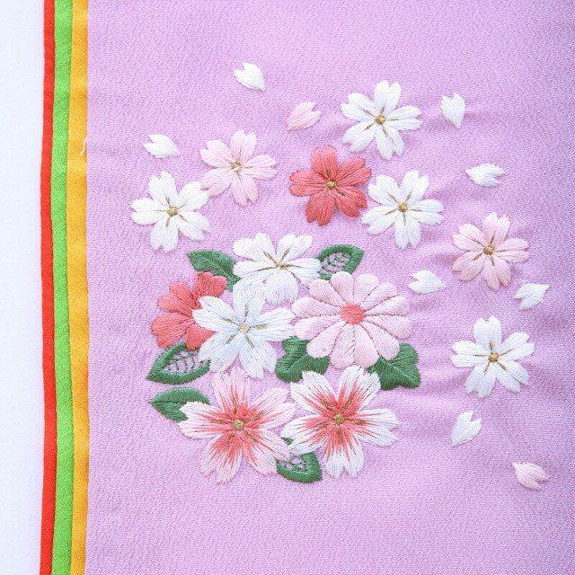 3歳女の子被布着物画像