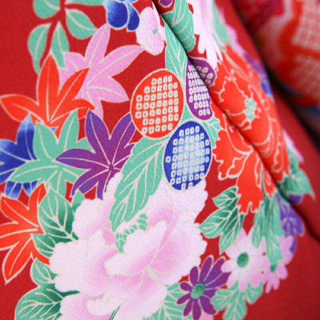 3歳女の子被布着物画像