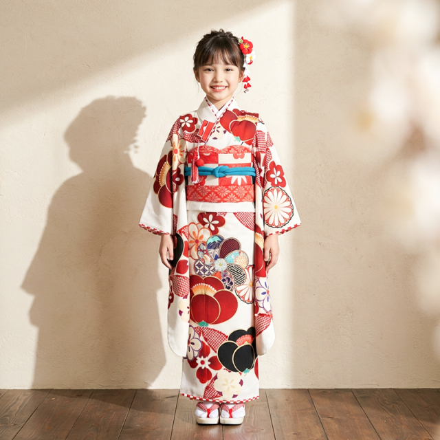 JAPAN STYLE×吉田沙保里】JAPAN STYLE。鮮やかな赤色と大胆な古典文様