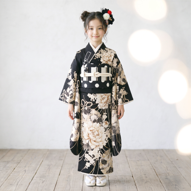 7歳女の子着物レンタル商品画像