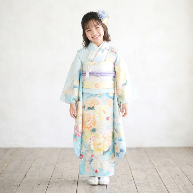 7歳女の子着物レンタル商品画像